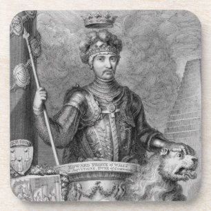 Edward Der Schwarze Prinz (1330-76) nach dem Klost Untersetzer