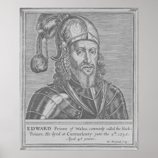 Edward, der Schwarze Prinz Poster (Vorne)