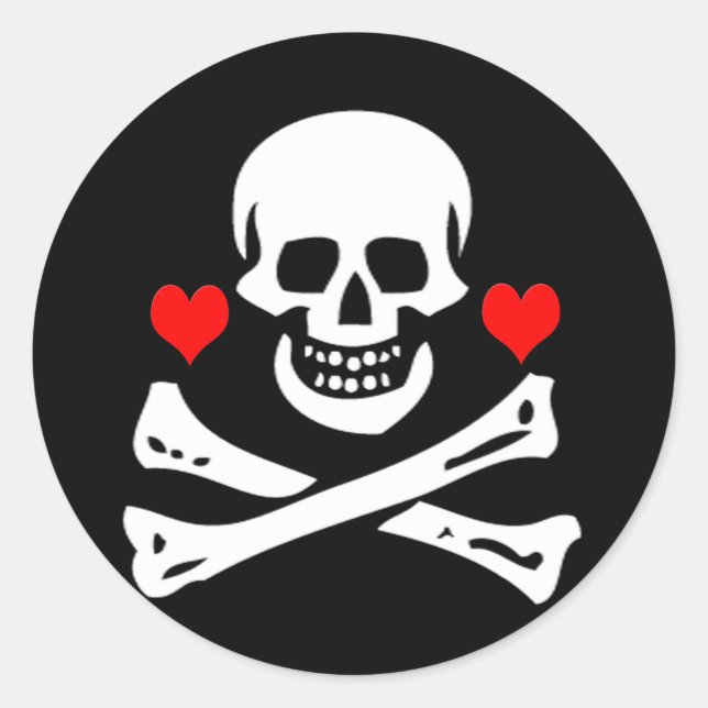 Edward England-Hearts Runder Aufkleber (Vorderseite)