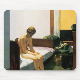 Edward Hopper-Hotelzimmer Mousepad