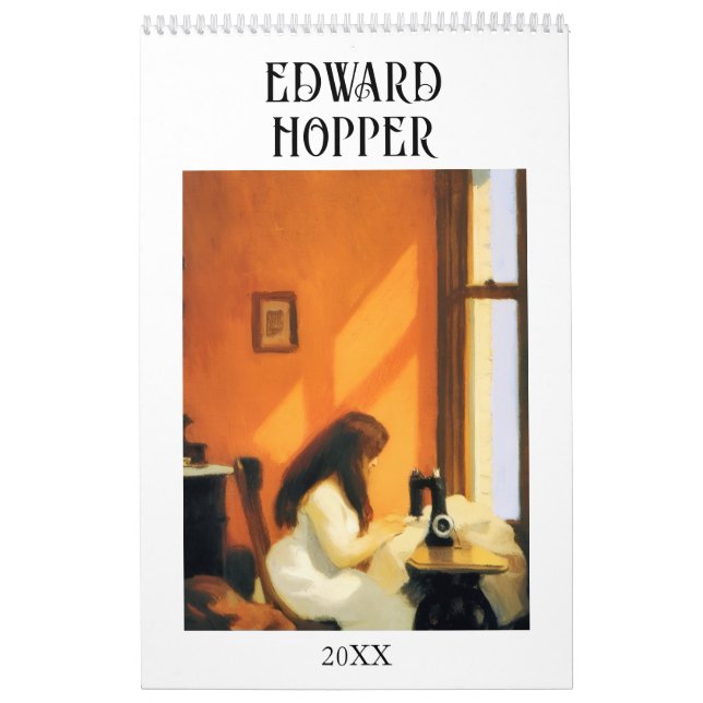 Edward Hopper Künstlerische Ästhetik Wandkalender (Titelbild)