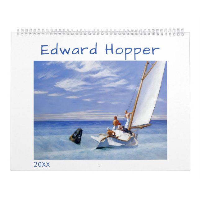 Edward Hopper Künstlerischer Wandkalender (Titelbild)