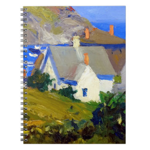 Edward Hopper Monhegan Houses Notizblock