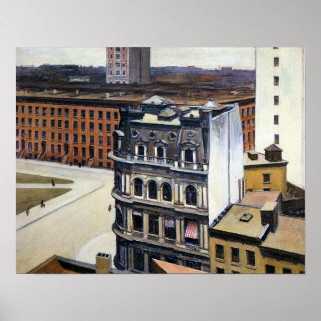 Edward Hopper The City 13"x17" Poster (Vorne)