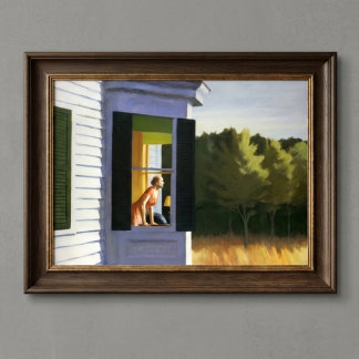 Edward Hopper Vintage-Kunstplakat Poster