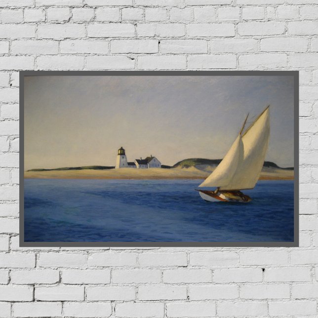 Edward Hopper Wall Decoder Print Poster (Von Creator hochgeladen)