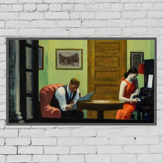 Edward Hopper Wall Decoder Print Poster (Von Creator hochgeladen)