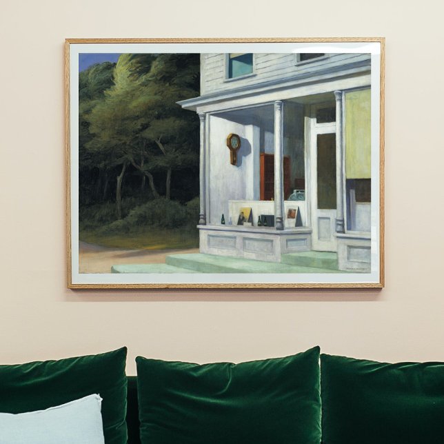 Edward Hopper Wandkunst-Design Vintage Poster (Von Creator hochgeladen)