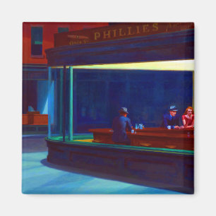Edward HopperNighthawks Magnet