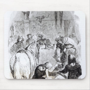 Edward II und der Minnesänger Mousepad