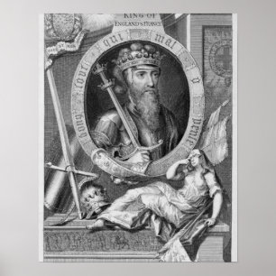 Edward III (1312-77) King of England von 1327, af Poster