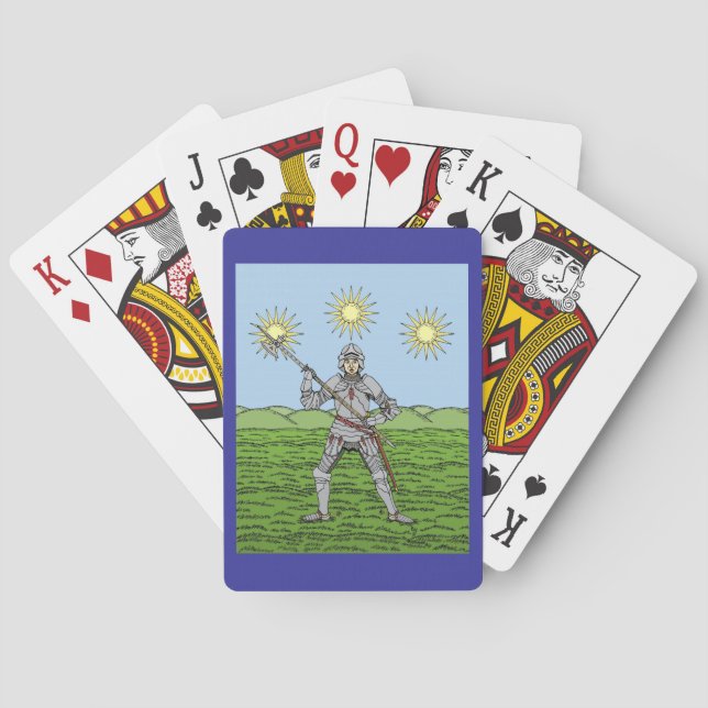 Edward IV. Plate Armor Spielkarten (Rückseite)