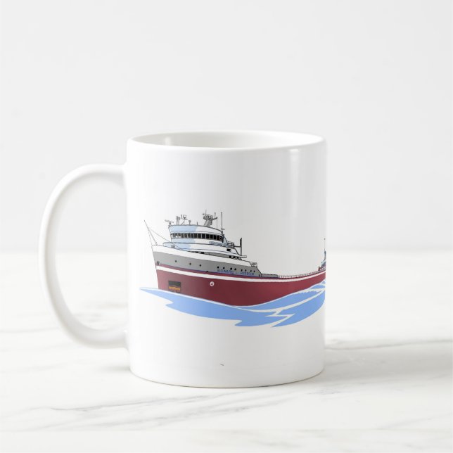 Edward L. Ryerson CML, Frachter der Großen Seen Kaffeetasse (Links)
