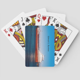 Edward L. Ryerson spielt Karten Spielkarten