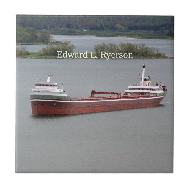 Edward L. Ryerson tile Fliese (Vorderseite)