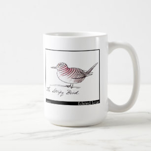 Edward Lear Stripy Vogel Tasse