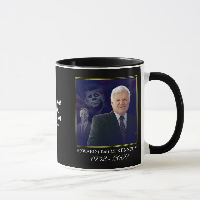 Edward M Kennedy - mit Jack und Bobby Tasse (Rechts)