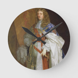Edward Montagu, 1st Earl of Sandwich, c.1660-65 (o Runde Wanduhr