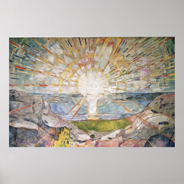 Edward Munch Art Painting Poster (Vorne)