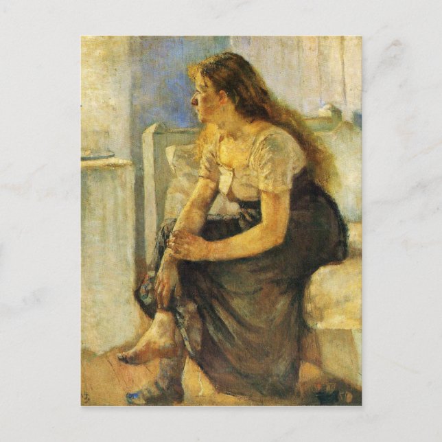 Edward Munch Art Painting Postkarte (Vorderseite)