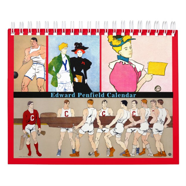 Edward Penfield Kalender (Titelbild)