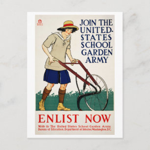 Edward Penfield Postcard Postkarte