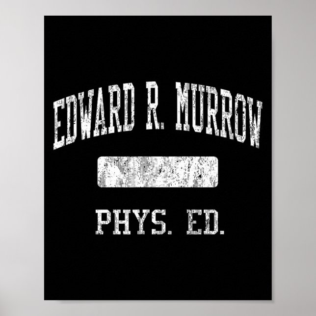 Edward R. Murrow High School Hs Brooklyn Ny Physik Poster (Vorne)