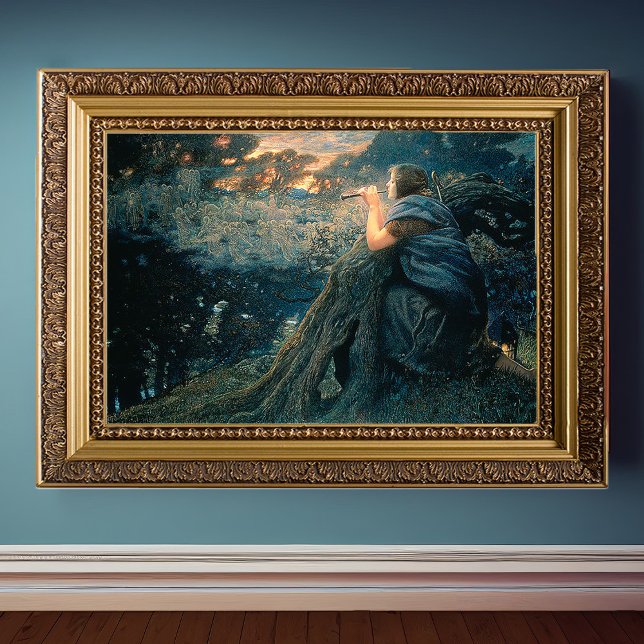 Edward Robert Hughes Fantazie za soumraku Poster (Von Creator hochgeladen)