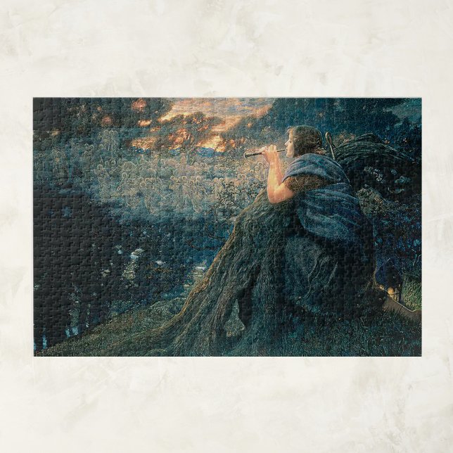 Edward Robert Hughes Fantazie za soumraku Puzzle (Von Creator hochgeladen)