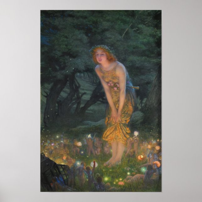 Edward Robert Hughes Midsommer Eve 1908 (Aktualisi Poster (Vorne)