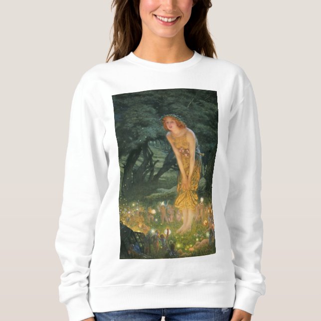 Edward Robert Hughes - Midsommer Eve Sweatshirt (Vorderseite)