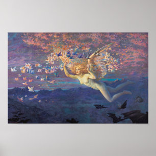 Edward Robert Hughes Wings vom Morgen CC1055 Poster