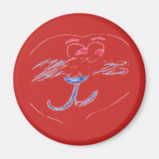 Edward Round Magnet (Vorne)