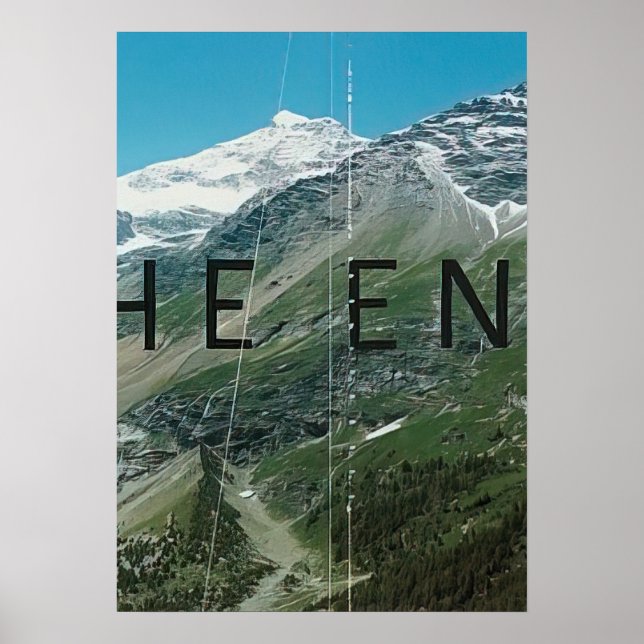 Edward Ruscha - Das Ende #87 - 2010 Poster (Vorne)