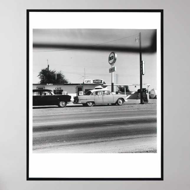 Edward Ruscha - Enco - Conway, Texas (aus Five Vi Poster (Vorne)