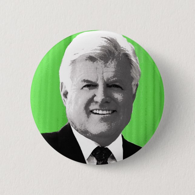 Edward (Ted) Kennedy - in Memorium Button (Vorderseite)