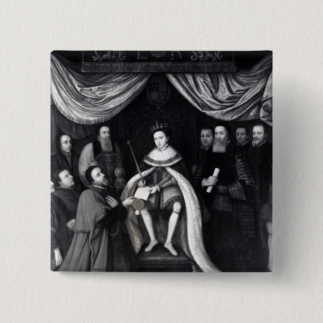 Edward VI Button (Vorderseite)