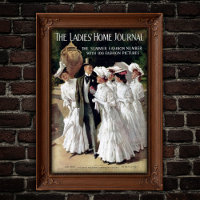 Edwardian Ladies' Home Journal Magazin-Cover