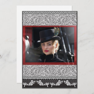 Edwardian Note Card Dankeskarte