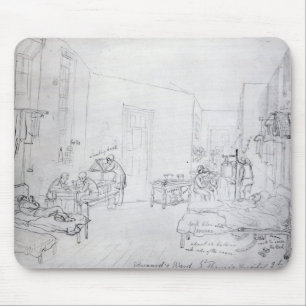 Edwards Bezirk, St Thomas Krankenhaus, London Mousepad