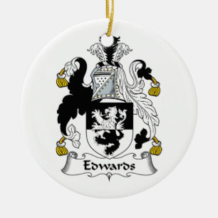 Edwards Familienwappen Keramikornament