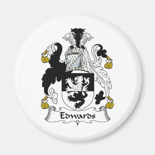Edwards Familienwappen Magnet