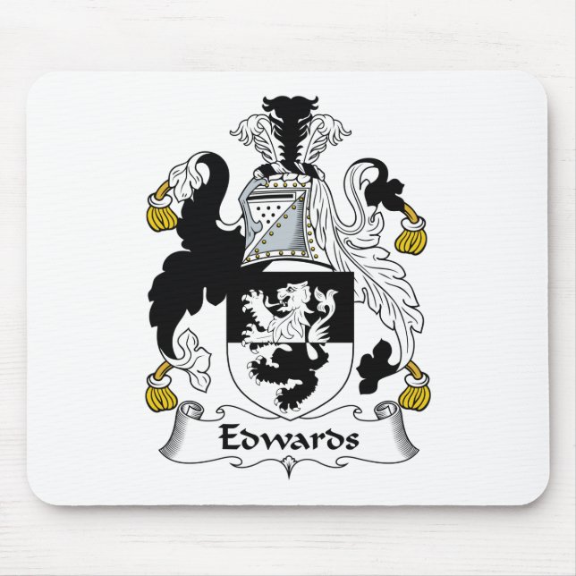 Edwards Familienwappen Mousepad (Vorne)