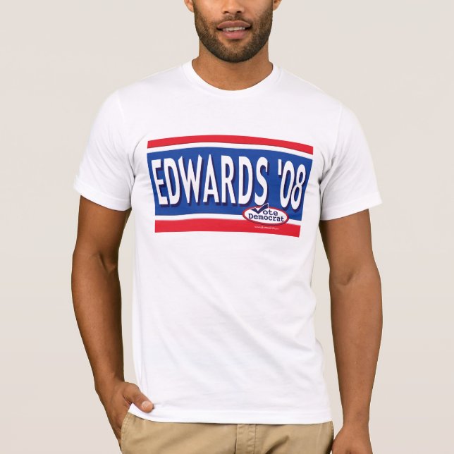 Edwards für Präsidenten Shirt (Vorderseite)