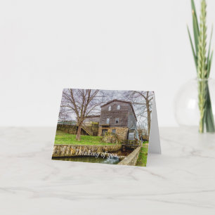 Edwards Mill Denken Sie an Ihre Karte