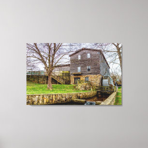 Edwards Mill Leinwanddruck