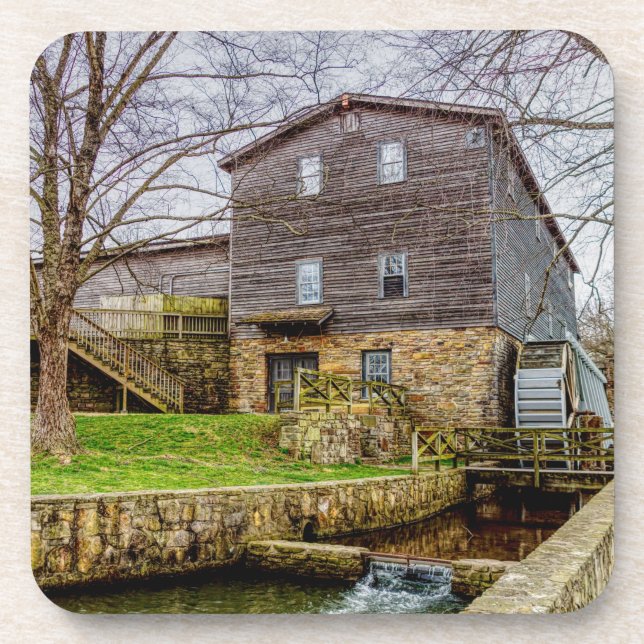 Edwards-Mühle Getränkeuntersetzer (Vorderseite)