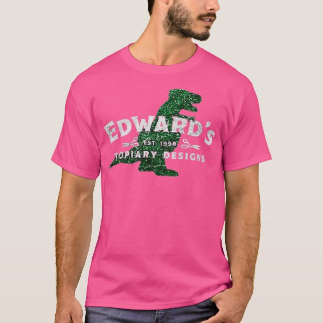 Edwards Topiary Designs Funny T-Shirt (Vorderseite)
