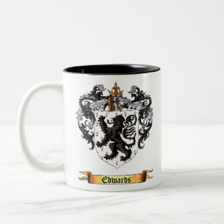 Edwards Wappen Zweifarbige Tasse