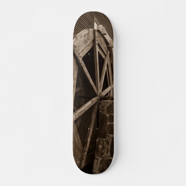 Edwards Water Wheel Sepia Skateboard (Vorne)